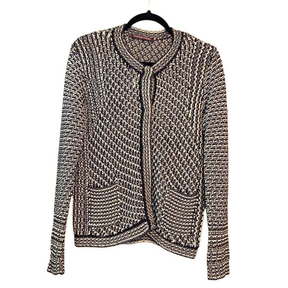 Comptoir des Cotonniers Loose Knit Cardigan Sweater Jumper sz XL - Picture 2 of 11